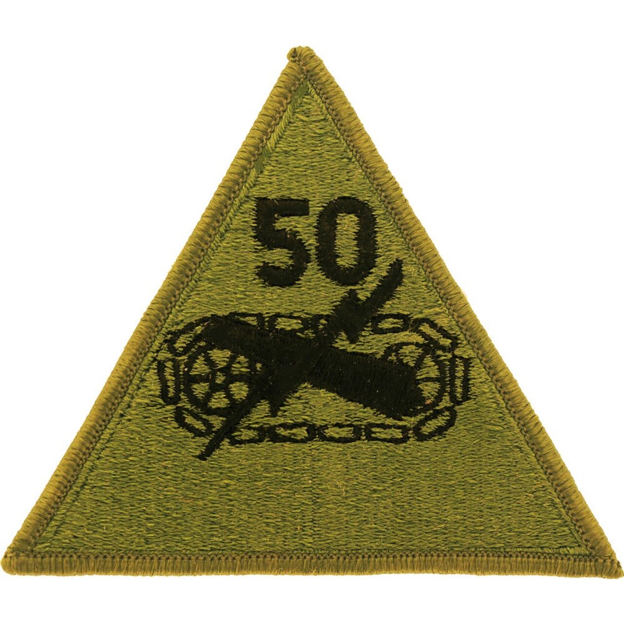 Eagle Emblems Patch-US Army, 050Th Armored Division (Subdued) (3&#x22;)